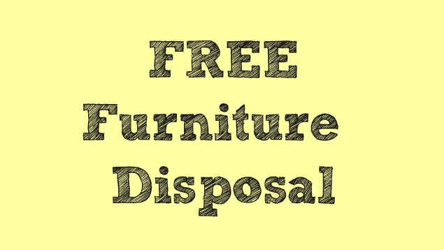 Furniture Disposal In Singapore